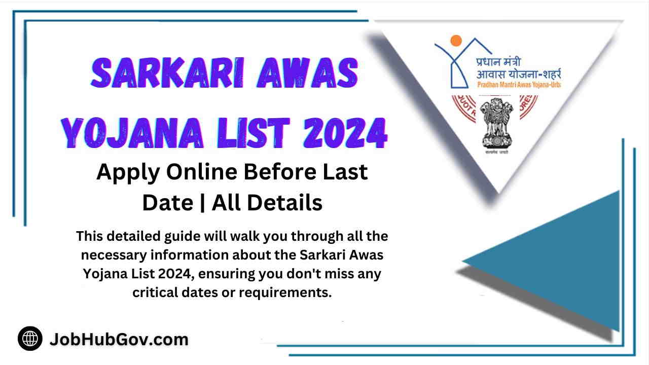 Sarkari Awas Yojana List 2024