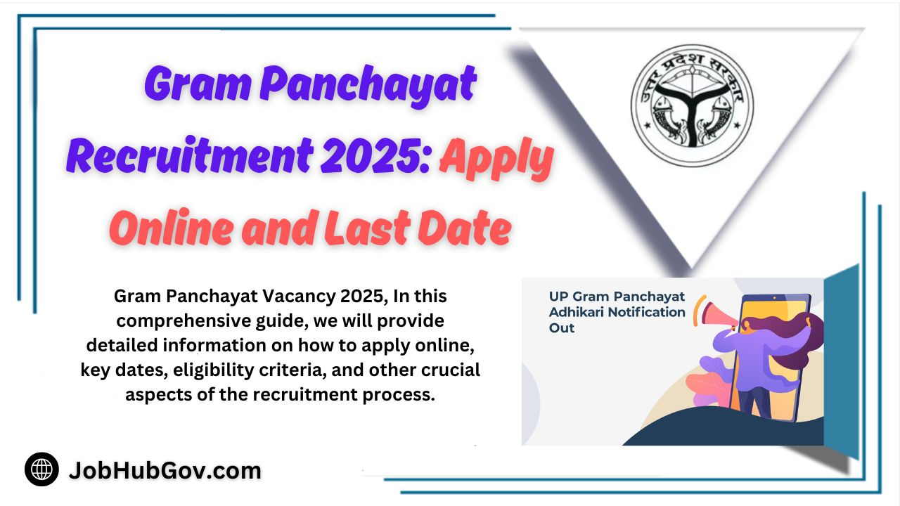 Gram Panchayat Recruitment 2025