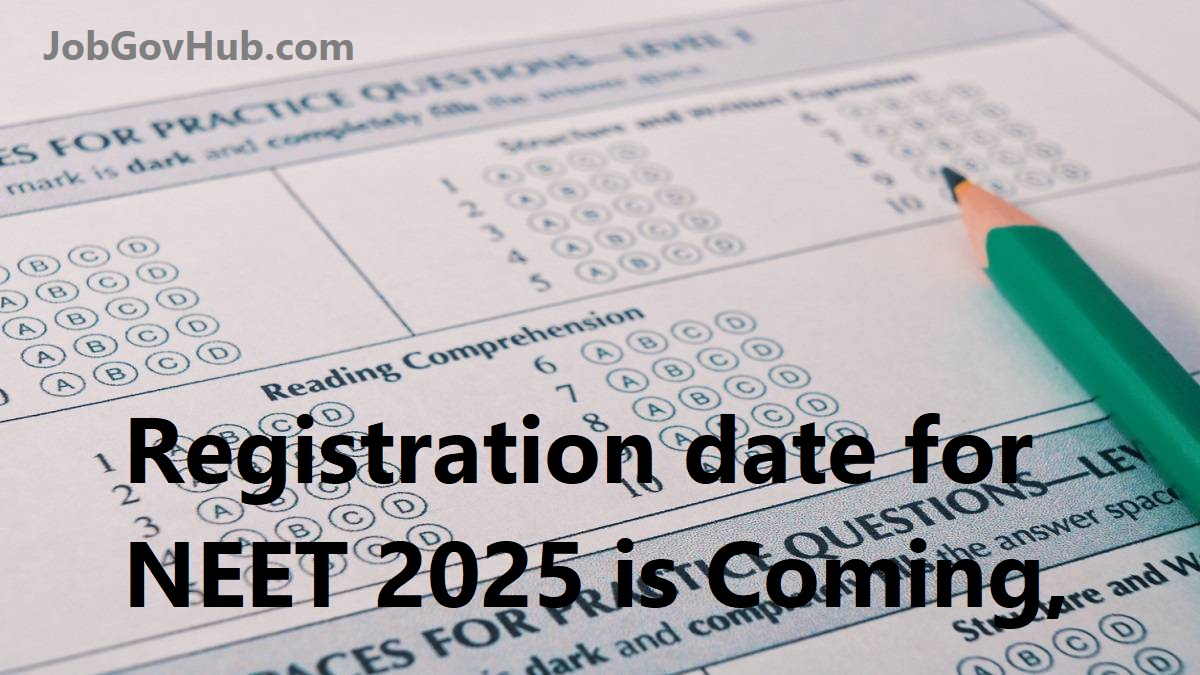 Registration date for NEET 2025