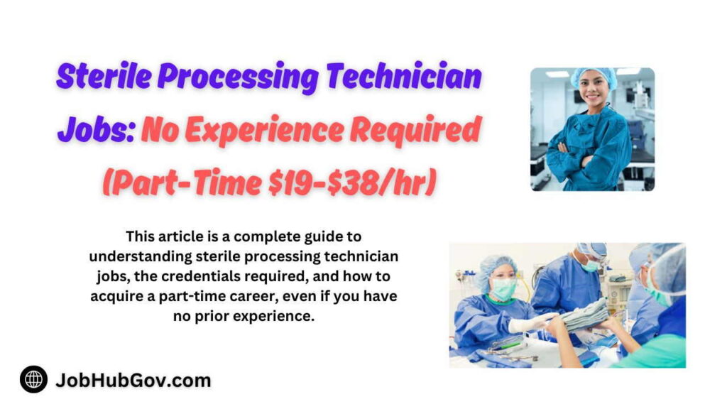 Sterile Processing Technician Jobs