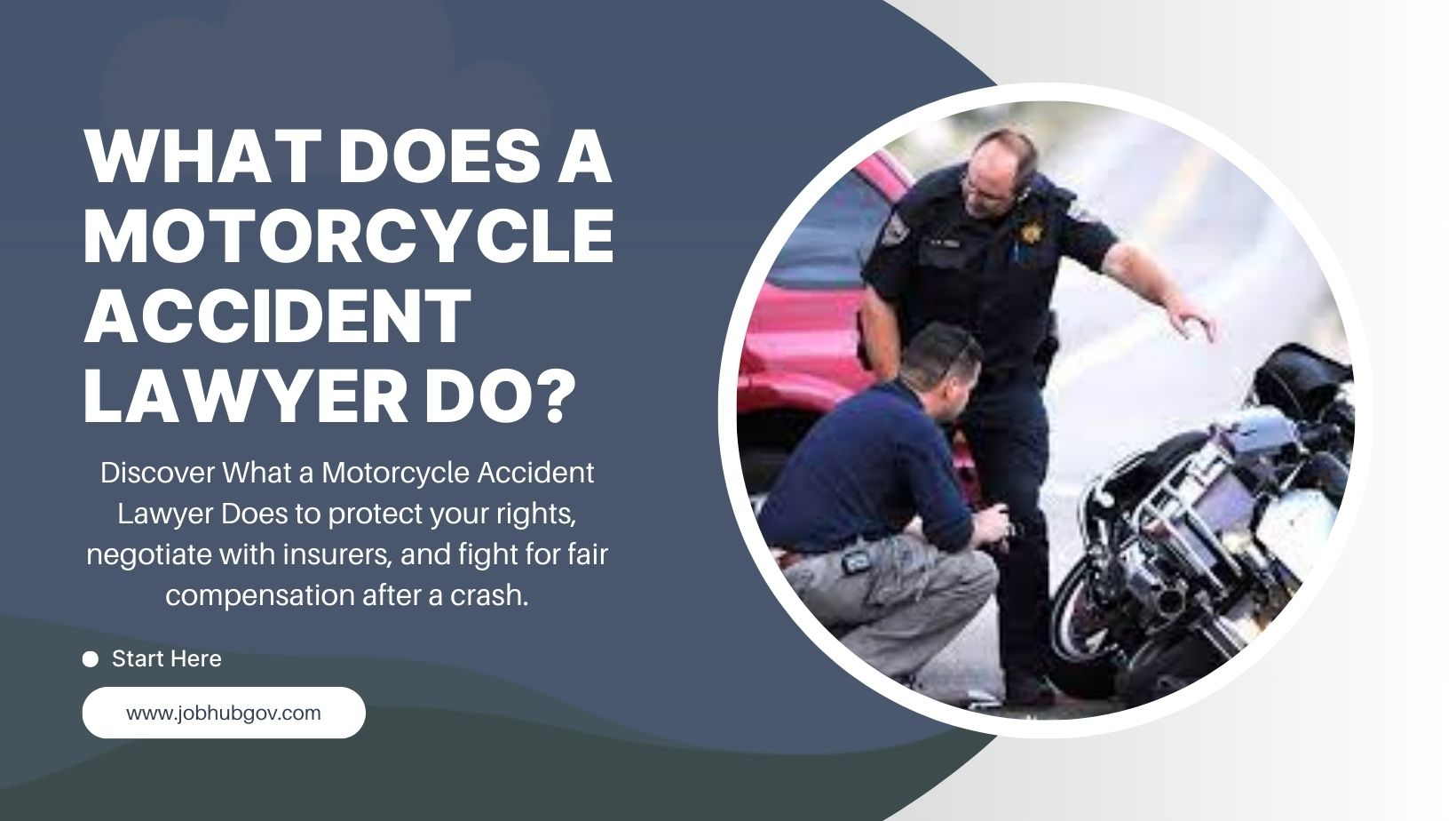 What Does a Motorcycle Accident Lawyer Do